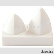 LEGO 15209 PŁYTKA 1x2 ZĘBY biały