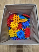 Klocki waflowe duże 72 el.