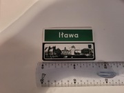 Magnes na lodówkę -  698e. IŁAWA Magnes Turysty