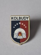 Herb gmina Kolbudy przypinka pin odznaka wpinka