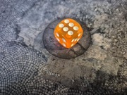 REBEL: KOŚĆ SZEŚCIOŚCIENNA  16MM - K6