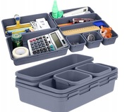 8x ORGANIZER MODUŁOWY DO SZUFLADY WKŁADY ZESTAW