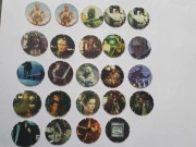 Oryginalne TAZOS STAR WARS TRILOGY Lay's Tazosy Kapsle, Żetony 