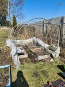 Rusztowanie szklarni ogrodowej metalowe 