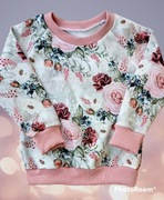 NOWA bluza w kwiaty rozmiar 80