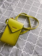 Torebka damska na telefon marki Puccini* limonkowa zieleń 