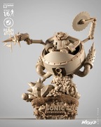 Dr Eggman Sonic Hedgehog Figurka 45cm Ręcznie Malowana 1/6 Żywica