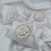 Podziękowanie dla gości pudełko na słodycze