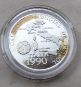 Andora 10 Dinarów 1989 r M.S Włochy 90 srebro 