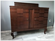 Antyk ładna komoda, pomocnik z nadstawką