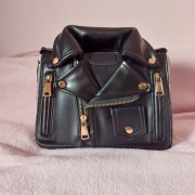 Torebka czarna eco skóra NOWA