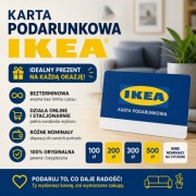 Voucher / Karta Podarunkowa IKEA Różne Nominały | Bezterminowa 