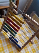 Zabawka edukacyjna. Liczydło. DREWNO