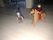 Rycerz koń playmobil zbroja