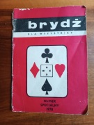 Brydż dla wszystkich 1978 rok czasopismo brydżowe