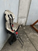 Fotelik rowerowy HAMAX SIESTA – regulowany, odchylenie – używany