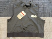 Crop Top sportowy Nike czarny damski L