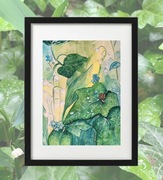 Akwarela Konwalie 21x30 cm