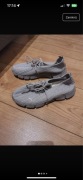 Damskie szare buty wsuwane sportowe