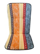 poduszka poduszki na fotele krzesła ogrodowe w paski 117 x 51 x 4cm