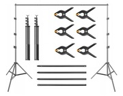 Stojak/statyw na tło fotograficzne 2x3 m kshioe – nowy