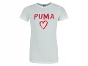 DZIEWCZĘCA KOSZULKA T-SHIRT PUMA 152 cm
