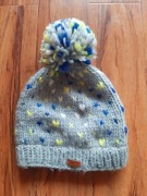 ciepła czapka dla dziewczynki firmy iguana bdb