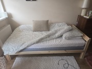 Ikea rama łóżka i materac