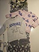 Bluzki na długi rękaw, r. 98, 2-pak