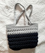 Pleciona torba shopperka hand made