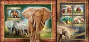 FAUNA ZWIERZETA  slonie gwinea 2016 seria + blok cena 40 zlotych 
