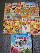 Jaś i Pusia w domu,Zabawa,Na wakacjach,U lekarza,W podróży 