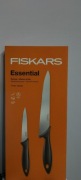 FISKARS ESSENTIAL Zestaw 2 noży kuchennych 11cm 21cm