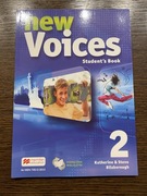 New Voices 2 podręcznik student’s book do języka angielskiego macmillan