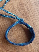 Ręcznie robiona pleciona bransoletka.Stylowa. Prosta. Piękna. 