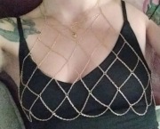 Harnes harness ozdoba łańcuszek na ciało 