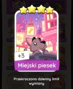 Monopoly go karta 4* Miejski piesek set 23