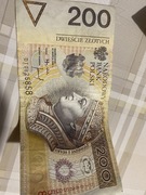 200 złotych numer seria