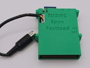 Kartridż SD2IEC + Epyx Fastload do Commodore, karta SD albo microSD