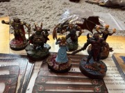 Descent figurki poruczników ,malowane 