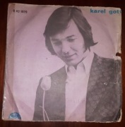 Płyta winylowa single play Karel Gott 1970 rok