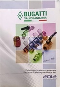 KSIĄŻKA BUGATTI VALVOSANITARIA 2012 katalog IT/EN