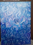 Obraz abstrakcja akryl na płótnie 