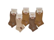 5x Skarpety Damskie Stopki Bawełniane  