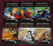 Fullmetal Alchemist tomy 1-5 i 10
