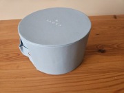 SADVA okrągła szkatuła na biżuterię Baby Blue