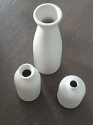 Komplet trzech wazonów