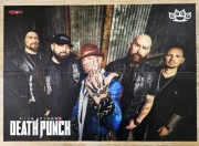 Five Finger Death Punch - Duży plakat XL z 2024 r. - Format A2 - NOWY!