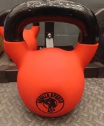 Kettlebell żeliwny gumowany 45 lbs / 20,4 kg