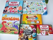 Zestaw 6 gier puzzle potwory do szafy, dzieci kontra rodzice dingang 